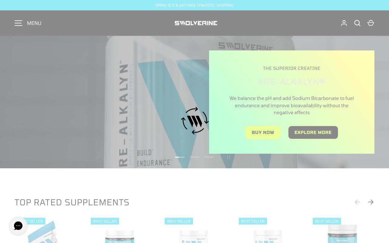 swolverine.com homepage screenshot