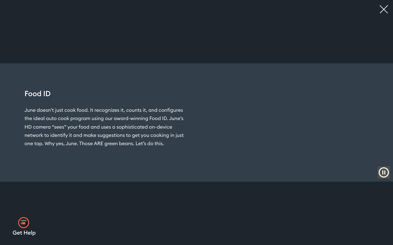 juneoven.com homepage screenshot